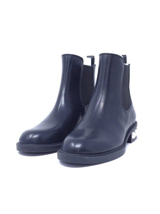 ON 34th Shoes - On 34th Jeovana Chelsea Ankle Boots Black Pearl Heel 5.5M